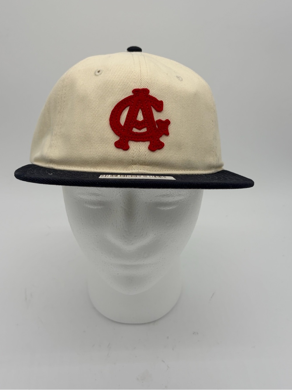 Chicago American Giants Negro League Museum White and Navy Hat